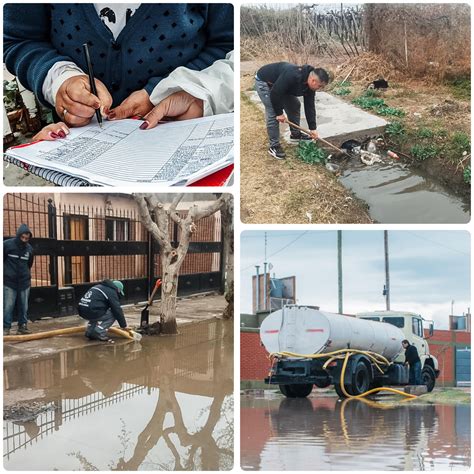 Rawson: alrededor de 400 familias fueron asistidas por el Municipio en