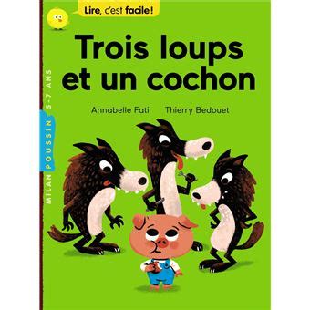 Trois Loups Et Un Cochon Broch Annabelle Fati Thierry Bedouet