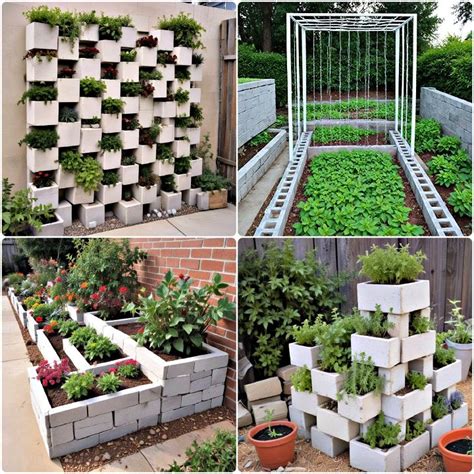 25 Cinder Block Garden Ideas for a Stylish Green Oasis