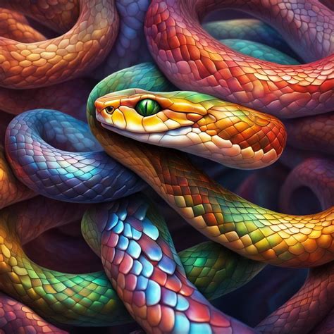 Snakes Ai Generated Artwork Nightcafe Creator