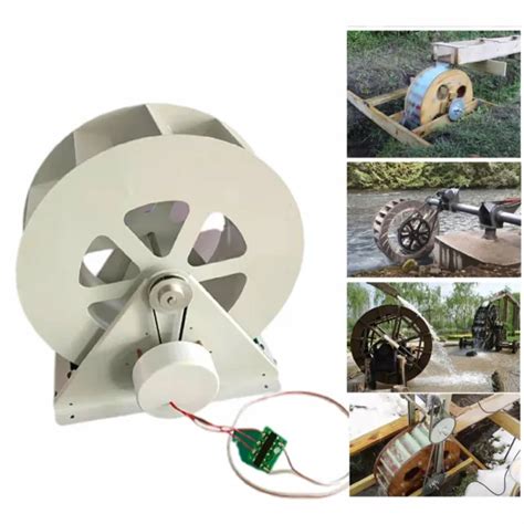 Water Turbine Generator Hydroelectric Generator Outdoor Wind And Water