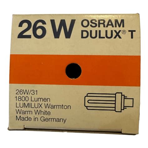 Osram Dulux T 26W 830 3000K Sarı Işık 2 Pinli Fiyatı