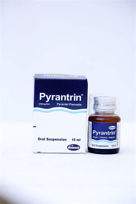 Pyrantrin 250mg 5ml Oral Suspension DGLOPA ONLINE PHARMACY