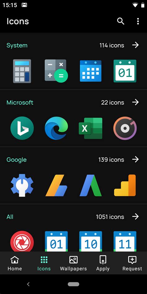 Windows Fluent Icons