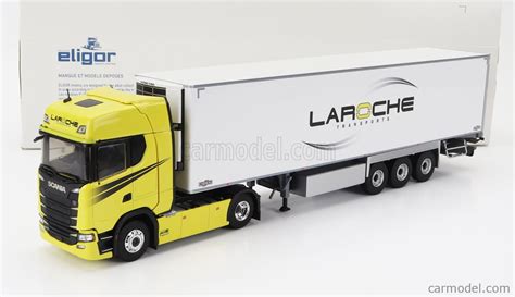 Eligor Scale Scania S Series Truck Semi Frigo Laroche