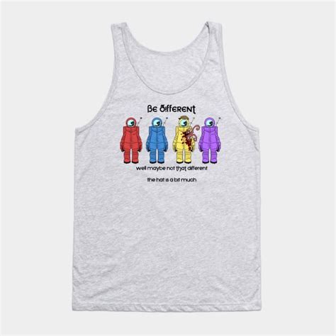 Among Us Be Different Tank Top | Among Us Merch