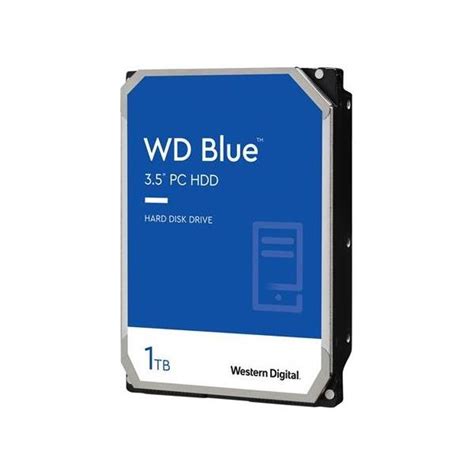 WD Blue 1TB SATA 6Gb/s HDD Desktop, WD10EZRZ - Proxima informatika