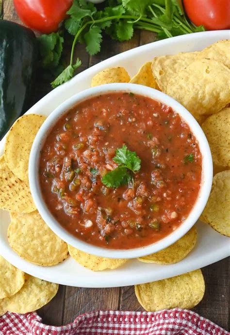 Homemade Fire Roasted Salsa Butter Your Biscuit