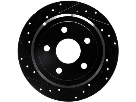 Rear Left Brake Rotor Compatible With 2007 2018 Jeep Wrangler 2008