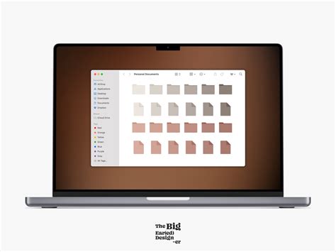 Aesthetic Nude Neutral Desktop Folder And Document Icons Etsy