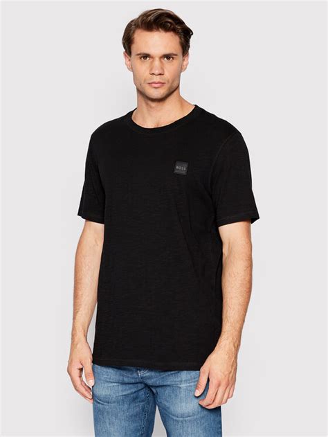 Boss Tricou Tegood Negru Regular Fit Modivo Ro