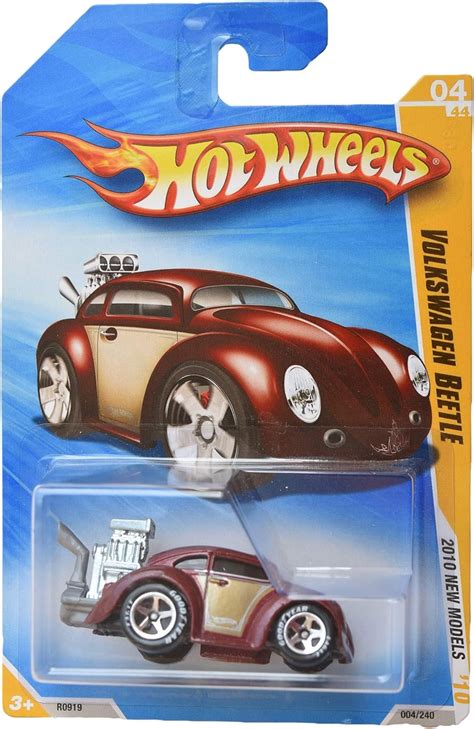 Amazon Hot Wheels Volkswagen Beetle New Models Red Good Year Tires Toys