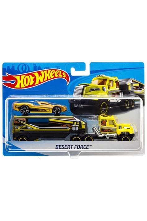 HOT WHEELS Desert Force Taşıyıcı Tır Ve Araba Seti Bdw Cgc Fiyatı Yorumları