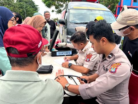 Biddokkes Polda Kaltara Melaksanakan Kegiatan Pelayanan Kese