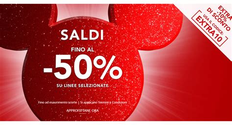 Extra Sconto Disney E Saldi Fino Al Con Coupon Offerte Qui