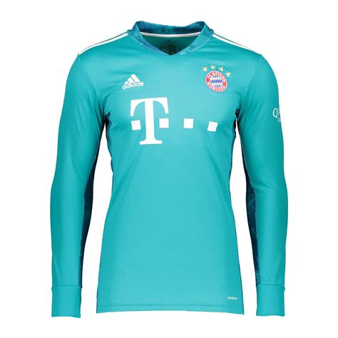 adidas FC Bayern München TW Trikot 20 21 Kids Grün gruen