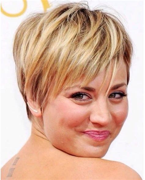 Casual Short Haircuts For Overweight Faces