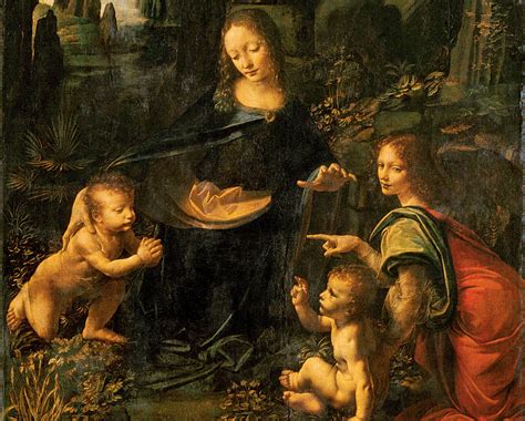 Grandes Iconos Universales Xi La Virgen De Las Rocas Leonardo Da