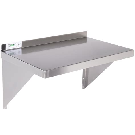 Regency Gauge Stainless Steel X Heavy Duty Solid Wall Shelf