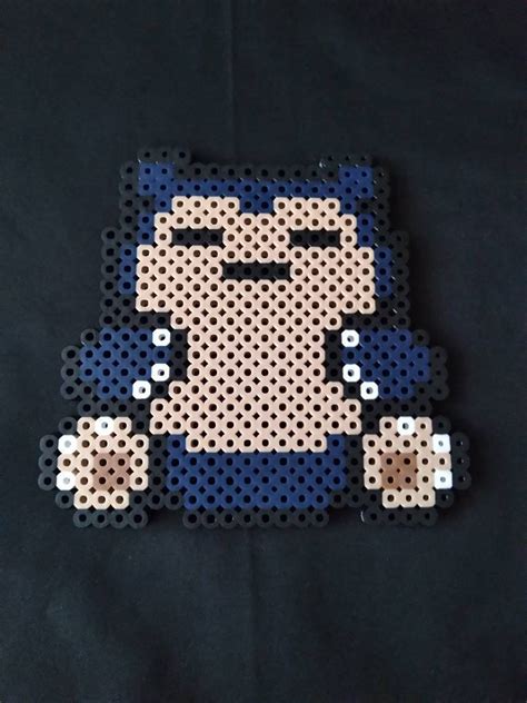 Snorlax Perler Bead Sprite Etsy Kandi Patterns Perler Bead Patterns