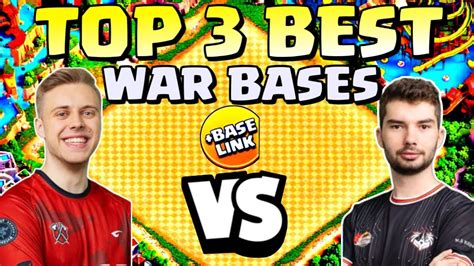 M S Esports Vs Tribe Gaming Top 3 TH15 War Bases With Link And Replay