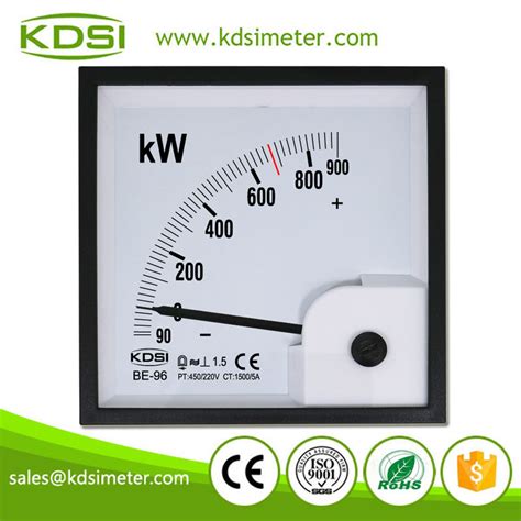 Hot Selling Good Quality Be 96 3p3w 90 900kw 450220v 15005a Analog Ac Kw Panel Watt Power