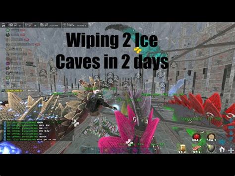 Wiping Ice Caves And Bullying Adat Ark Official Pvp Youtube