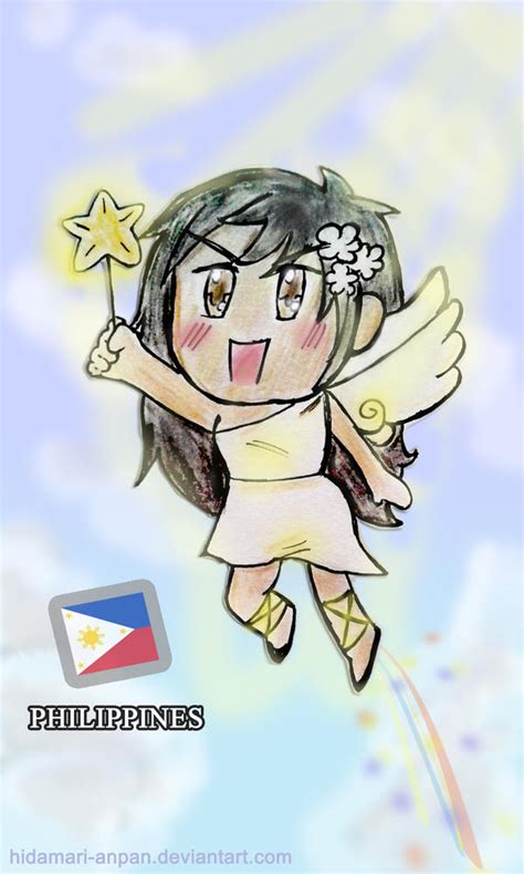 Aph Philippines Chibi Angel Takes Off By Maricookie On Deviantart