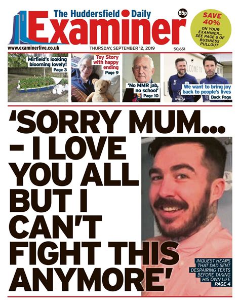 Huddersfield Examiner 2019 09 12