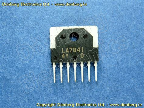 Semiconductor: LA7841 (LA 7841) - BUS SYSTEM VERT DEFLECTION CIRCUIT...