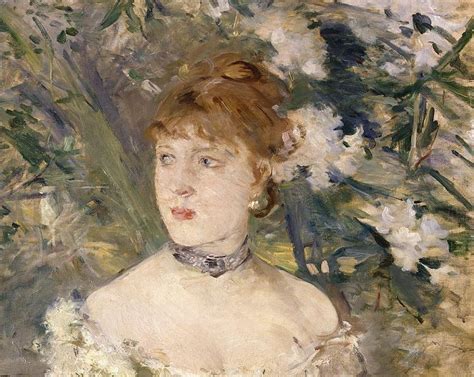 Junge Frau Im Ballkleid Von Berthe Morisot Kunstdruck