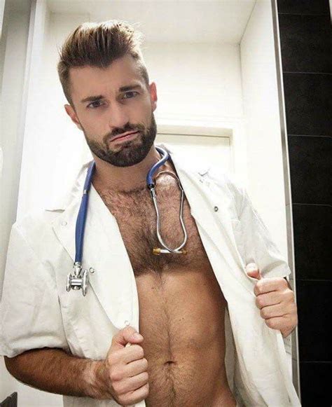 Hot Doctor Bear Men Mens Club Hot Hunks Face Men Men In Uniform Hairy Men Hot Men Beards