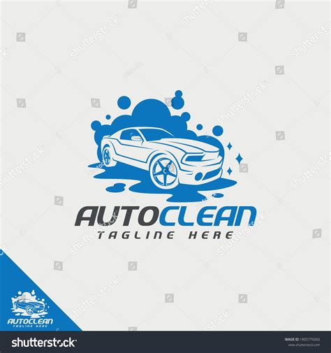 Professional Car Wash Company Business Logo Stock Vector (Royalty Free ...