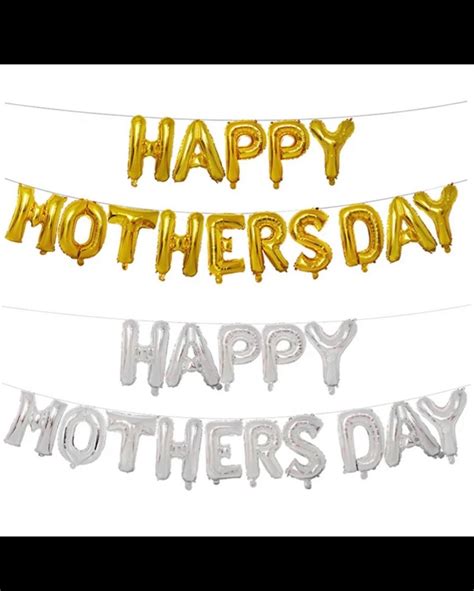 Mothers Day Balloons Happy Mothers Day Balloons Mothers Day Banner 16