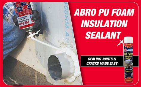 Abro Puf 750 Multipurpose Expandable Pu Foam Insulation Sealant Spray