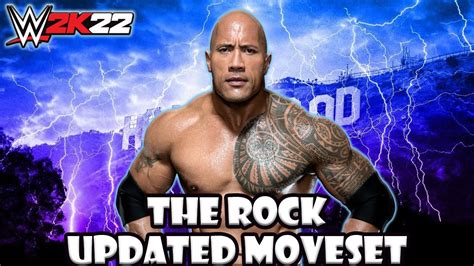 Wwe K The Rock Updated Moveset Youtube