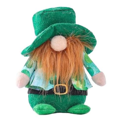 We Have The Best St Patricks Day Male Plush Gnome For You