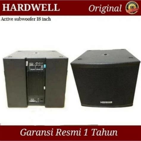 Jual Speaker Subwoofer Hardwell Inch Sw Aktif Sub Woofer Original