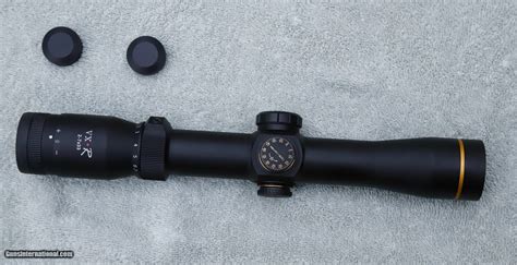 Leupold 2 7x33mm Matte Finish Firedot 4 Vx R Illuminated Scope