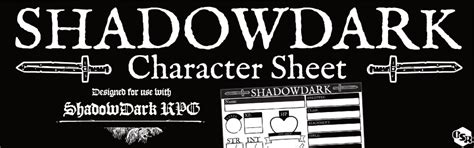 Shadowdark Character Sheet By Mattjackson