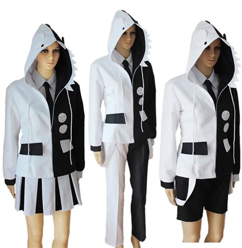 3styles Danganronpa Monokuma Jacket Cosplay Costume Dangan Ronpa