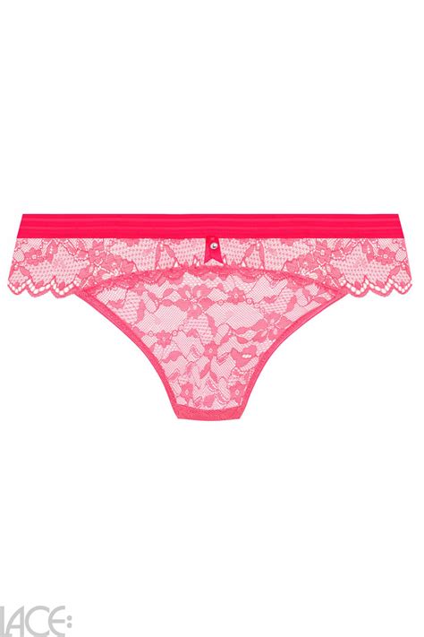 Freya Lingerie Offbeat Brasilianischer String Pink Lace De