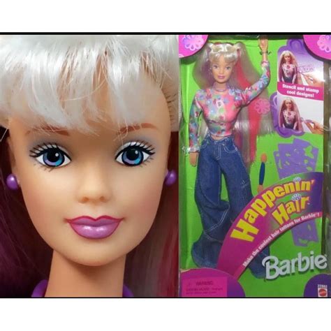 Barbie Teresa Doll Happenin Hair Nude Shopee Malaysia