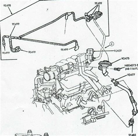 2000 Ford Taurus Vacuum Line Diagram