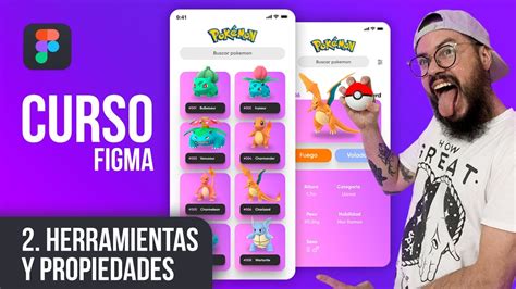 Curso Figma En Espa Ol Herramientas Y Propiedades Pok Dex Ui