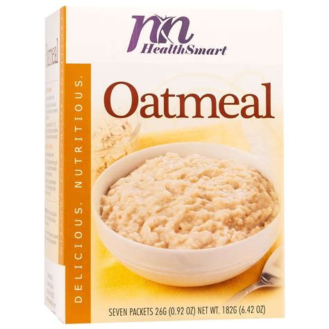 Healthsmart High Protein Oatmeal Mmf7 14g Protein Low Calorie Low Carb Low Fat Sugar Free