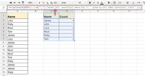 Pivot Table Count Number Of Instances Google Sheets Brokeasshome