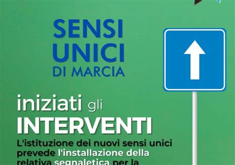 Ginosa Interventi Dei Nuovi Sensi Unici Tra Via Cacciatori E V Le