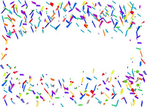 Confetti Vector Png