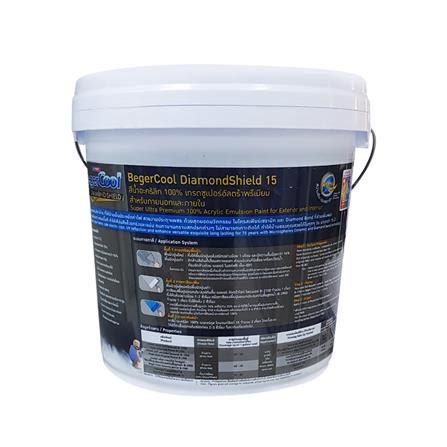 WATER BASED EXTERIOR PAINT BEGER COOL DIAMONDSHIELD 15 BASE C SEMI